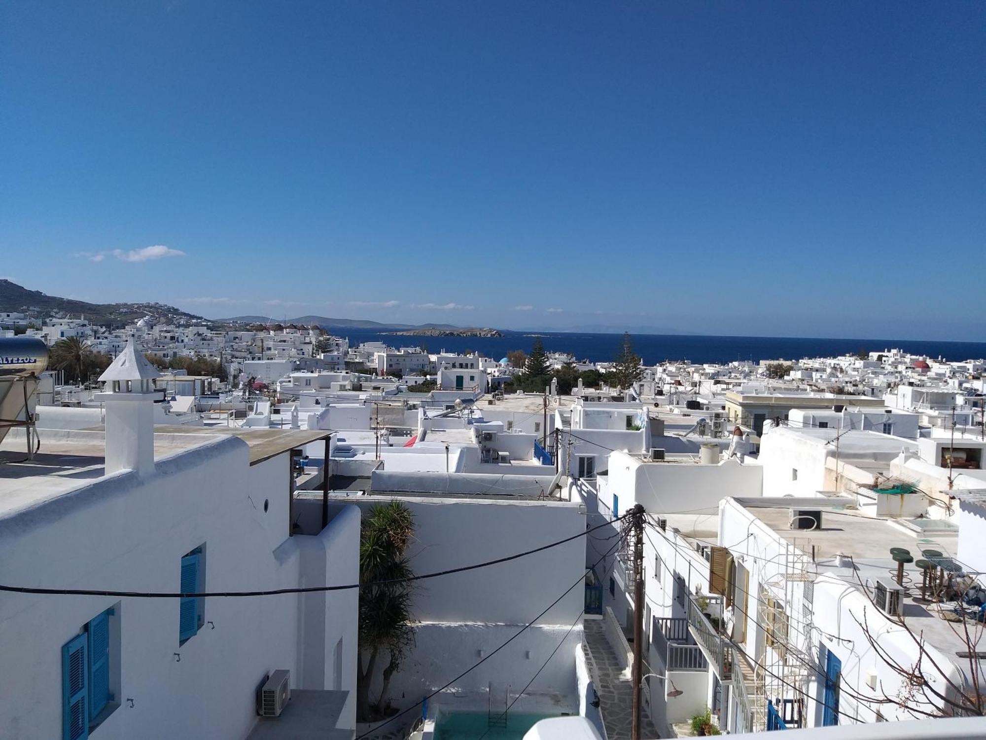 Alex Oldtown Sea View Rooms And Appartments Mykonos Town 外观 照片