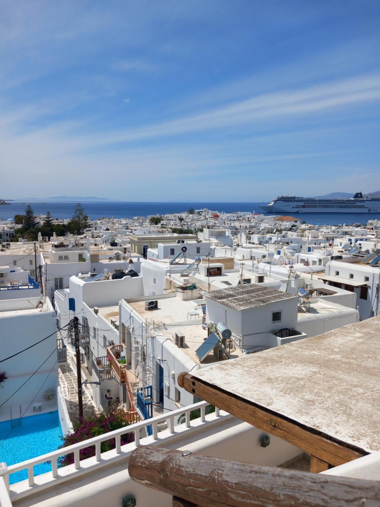 Alex Oldtown Sea View Rooms And Appartments Mykonos Town 外观 照片