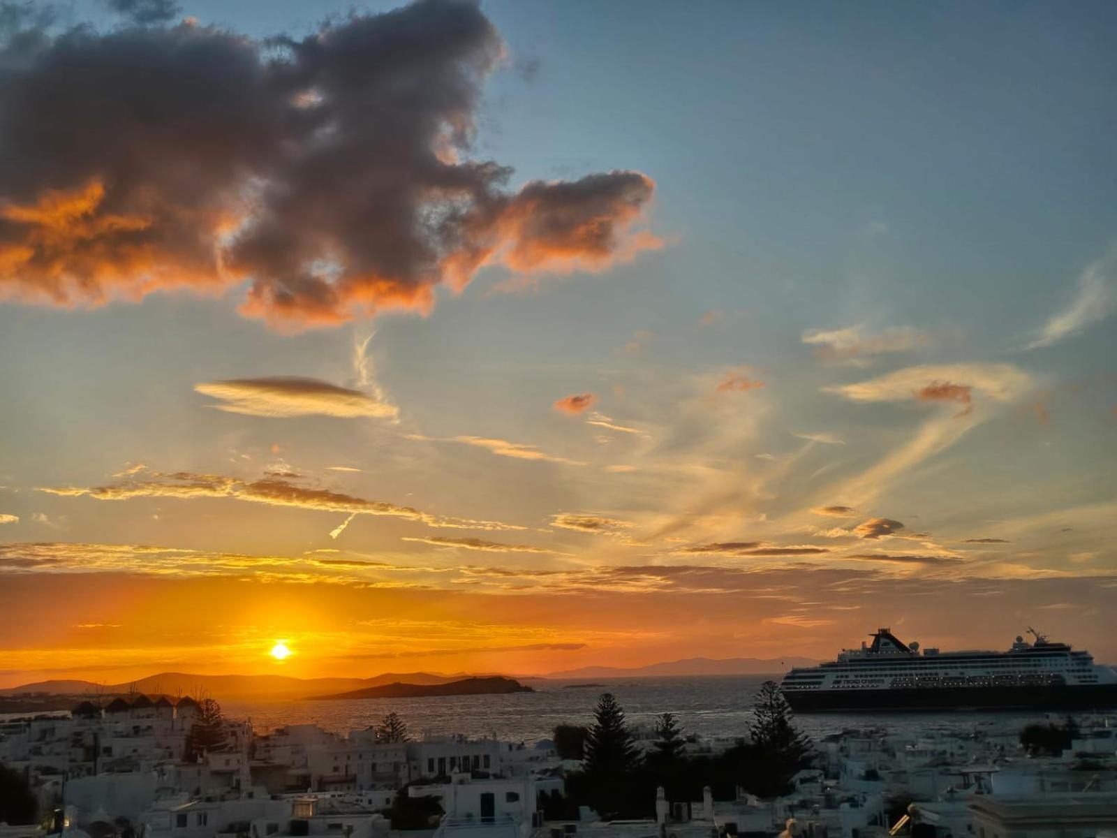 Alex Oldtown Sea View Rooms And Appartments Mykonos Town 外观 照片